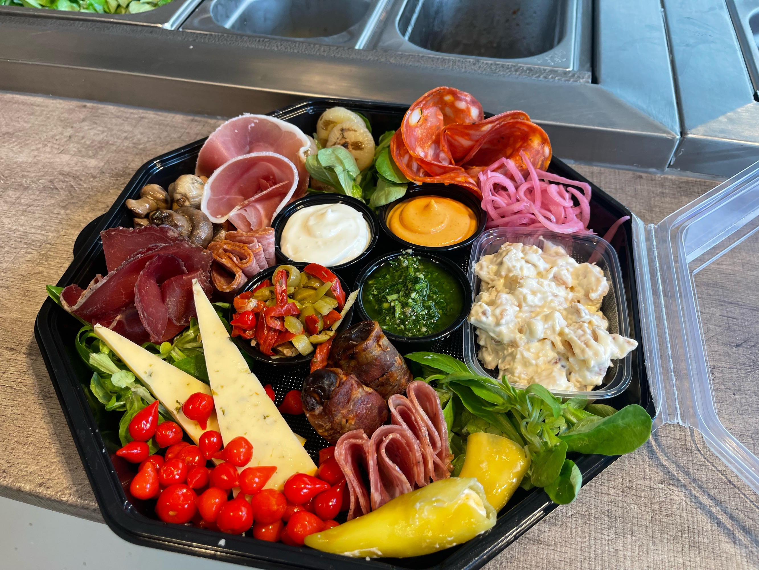 Saml selv - Tapas menu